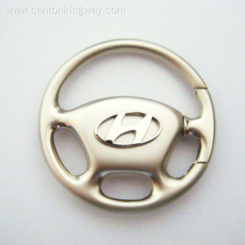 Car Steering Wheel Zinc Alloy Metal Key Ring